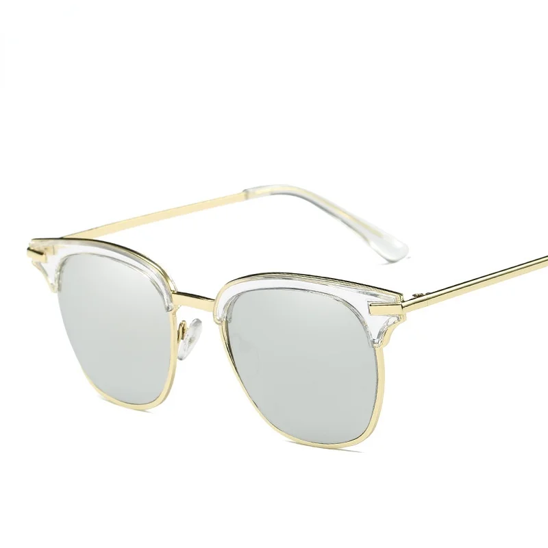 

LJLGLY Women Sumglasses Women 2021 Luxury Brand Oversized Alloy Big Frame UV400 Shades Goggle Y2k Sunglasses Gafas De Sol Mujer