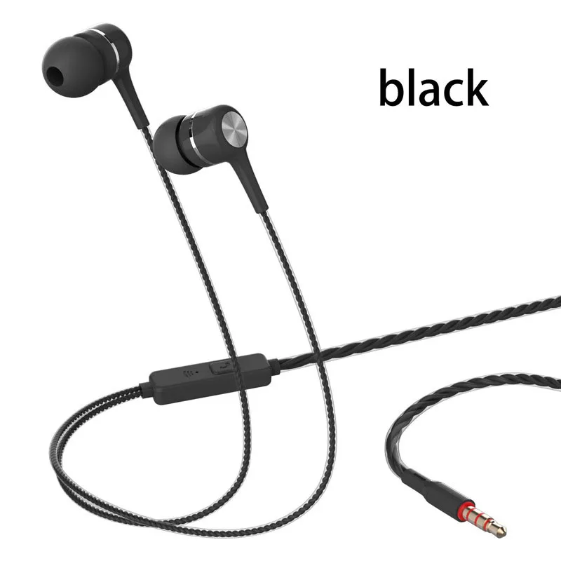 

Earphone with Microphone Earbuds Wired Headset In-Ear Stereo Earphones in-Ear Bass Earbuds Compatible with iPhone/Android Phone