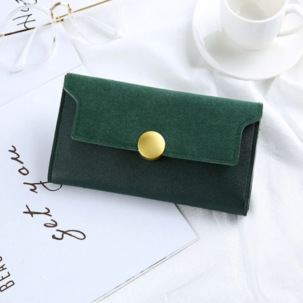 

New Style Women's Fashion Long Purse Leather Zip Wallet Coin Card Holder Soft Leather Phone Card Female Clutch Billetera Mujer
