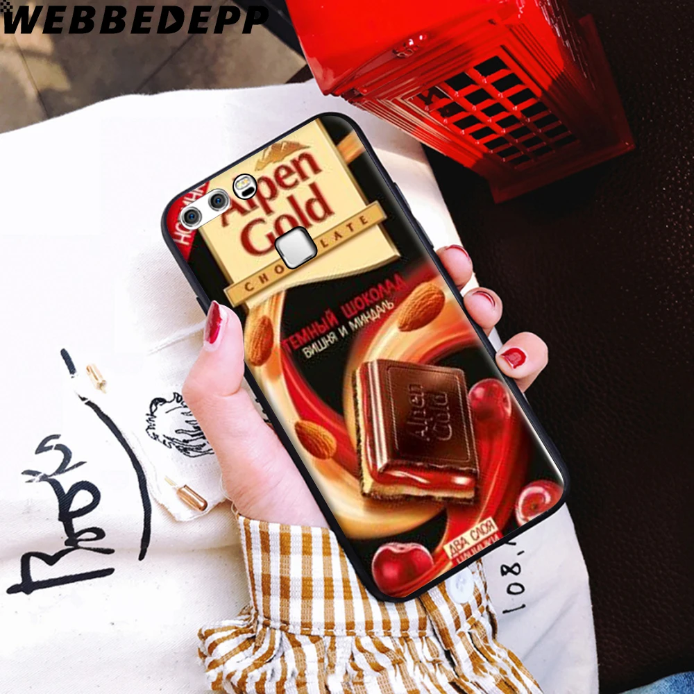 Alpen Gold Chocolate Soft Case for Huawei P8 P9 P10 P20 P30 Lite Pro P Smart Z Plus Y6 Y7 Y9 Prime |