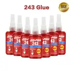 50 мл клейкая проволока герметизация Антикоррозийная резьба анти-давление синий 243 клей анаэробный винтовой замок новый анаэробный клей