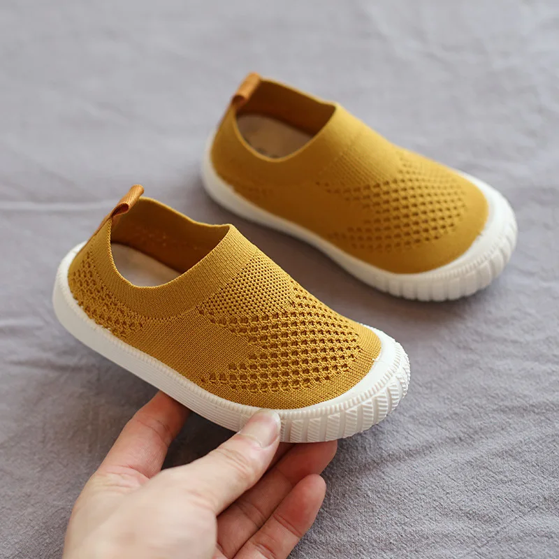 Обувь из сетчатого материала для маленьких мальчиков и девочек на осень 2019|Обувь