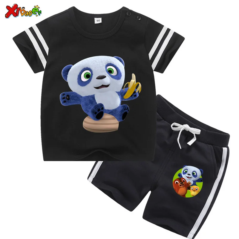 

Boys Shorts Set Kids T Shirt Suit Toddler Baby Girls T Shirt 2021 Summer Childrens Clothing Boys T Shirt + Short Pant 2Pc Set