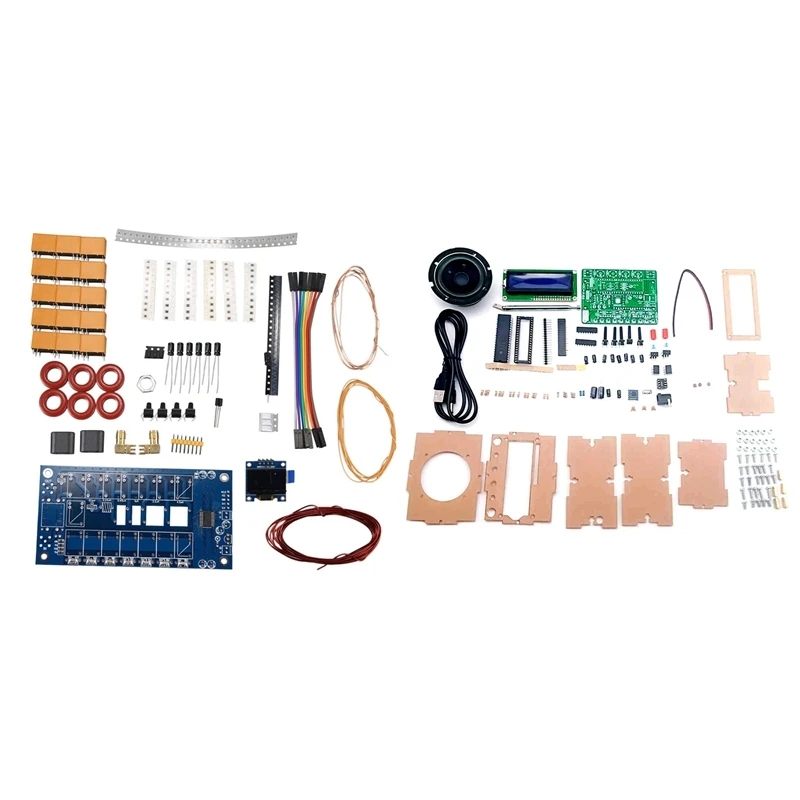 

ATU-100 DIY Kits 1.8-50 Mhz ATU-100 Automatic Antenna Tuner With DIY Radio Electronic Kit 51 Single-Chip Sound Machine