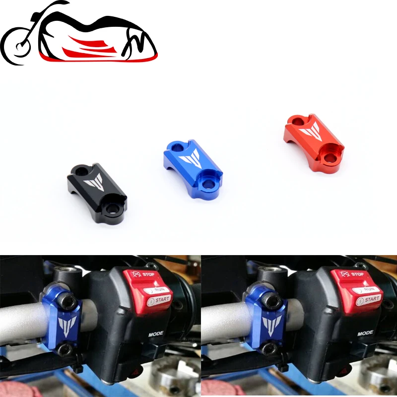 For YAMAHA MT 10 2016-2021 FZ10 MT-09 MT09 Tracer MT-07 MT07 Brake Master Cylinder Accessories Motorcycle Handle Bar Clamp Cover |