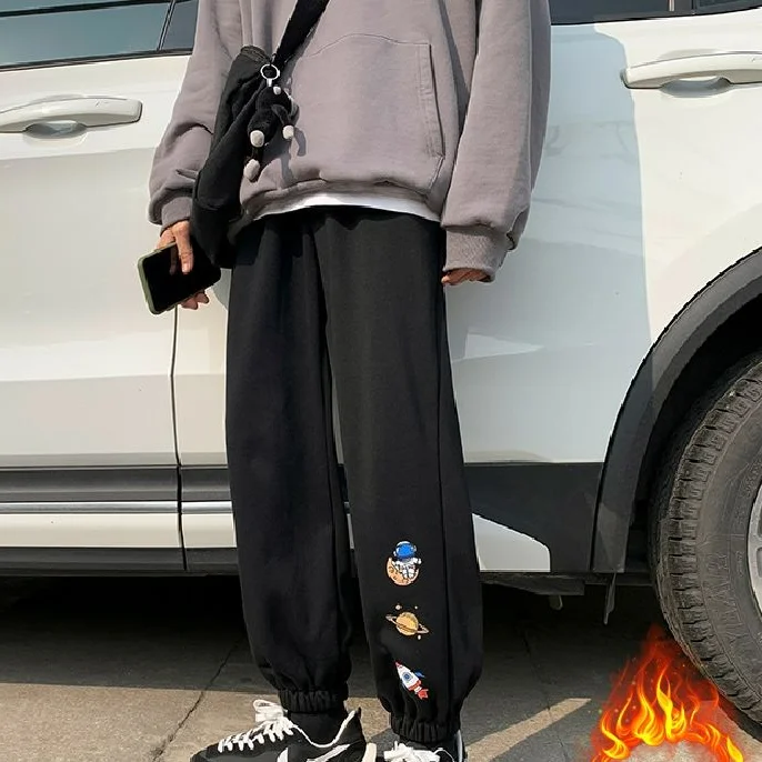 

Harem Pants Women Casual Loose Korean Style Thick Sweatpants Autumn Winter Fashion New Trousers Femme cargo pants women