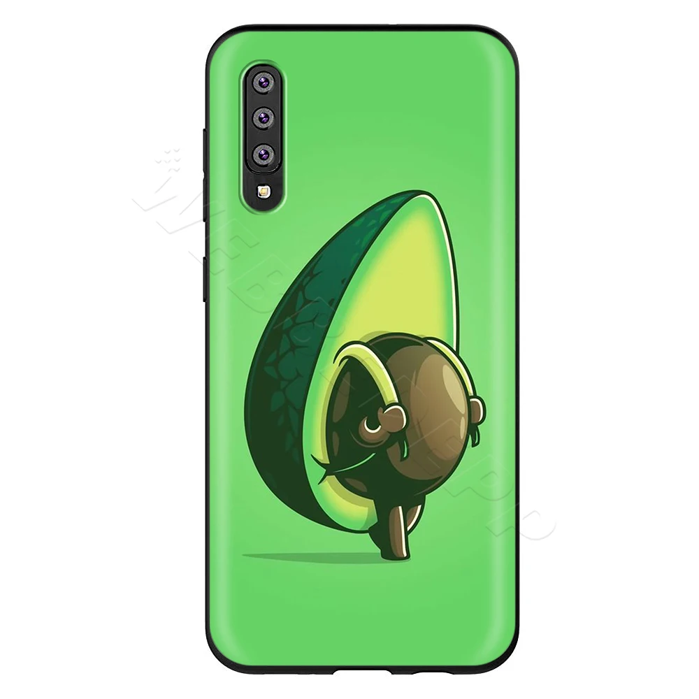 6 Webbedepp вкусный авокадо чехол для samsung Galaxy S7 S8 S9 S10 Edge Plus Note 10 8 9 A10 A20 A30 A40 A50 A60 A70 - Цвет: 6