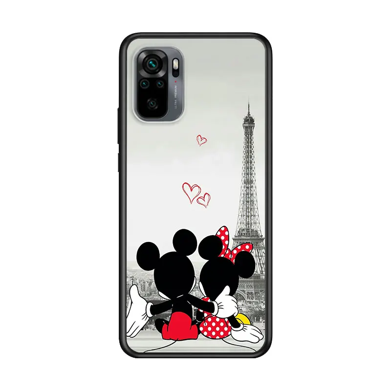 

Mickey Minnie in London for Xiaomi Redmi Note 10 10S 9 9T 9S 9Pro Max 8T 8Pro 8 7 6 5 Pro 5A 4X 4 Soft Black Phone Case