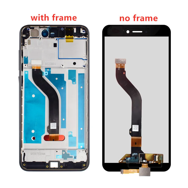 Для Huawei honor 8 lite PRA TL10 AL00 AL датчик сенсорного экрана ЖК дисплея в сборе с рамкой для