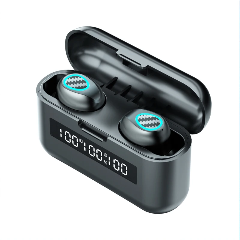 

R8 TWS 5.0 Wireless Bluetooth Headset With Charging Box Sports Wireless Headphones Gaming Earphone High Quality Stereo Earphones
