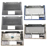 brand new for hp pavilion 14 x360 14 cd tpn w131 laptop palmrest upper top case cover with keyboard bluegoldensilvery edge