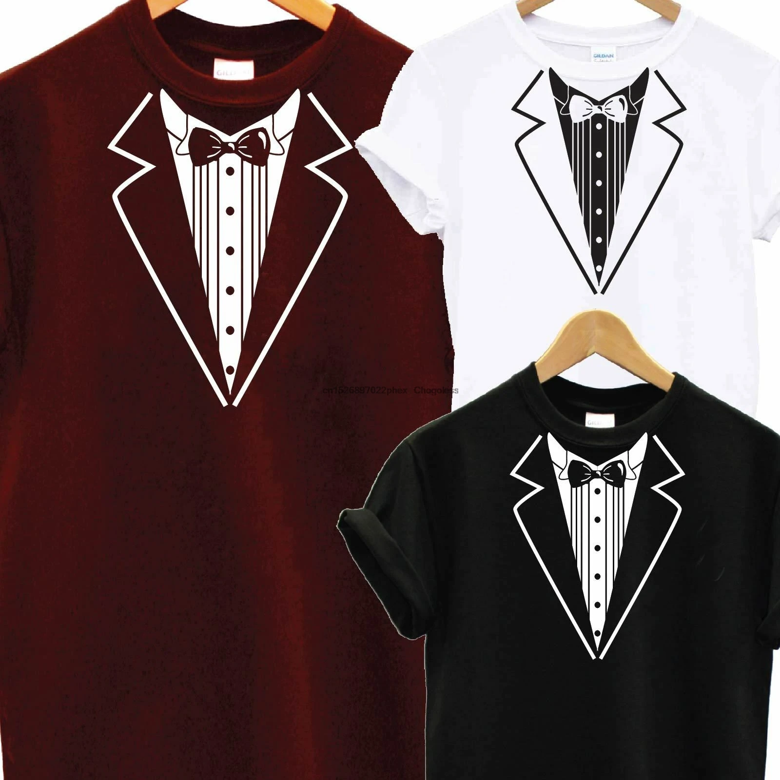 Галстук бабочка смокинг костюм Футболка нарядное платье Вечерние олень Ретро