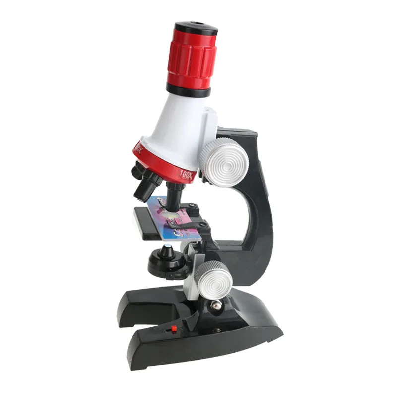

Simulation Biological Science High-definition 1200 Times Microscope Toy Children's Science and Education Set Primary School