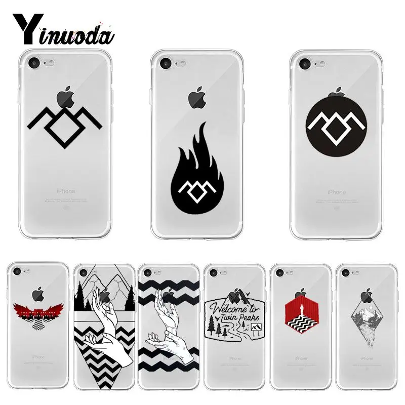 

Welcome To Twin Peaks Painted cover Phone Case for iPhone 13 13 SE 2020 8 7 6 6S Plus X XS max 10 5 5S SE XR 11 pro max