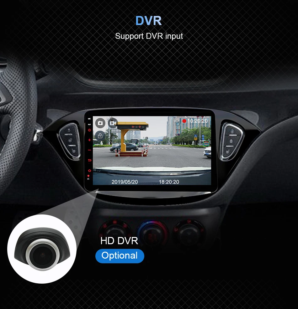 Eunavi 2 din автомагнитола 4G+ 64G android 9,0 для Opel Corsa E gps Navi wifi стерео PX6 2,0 ГГц Авторадио без dvd