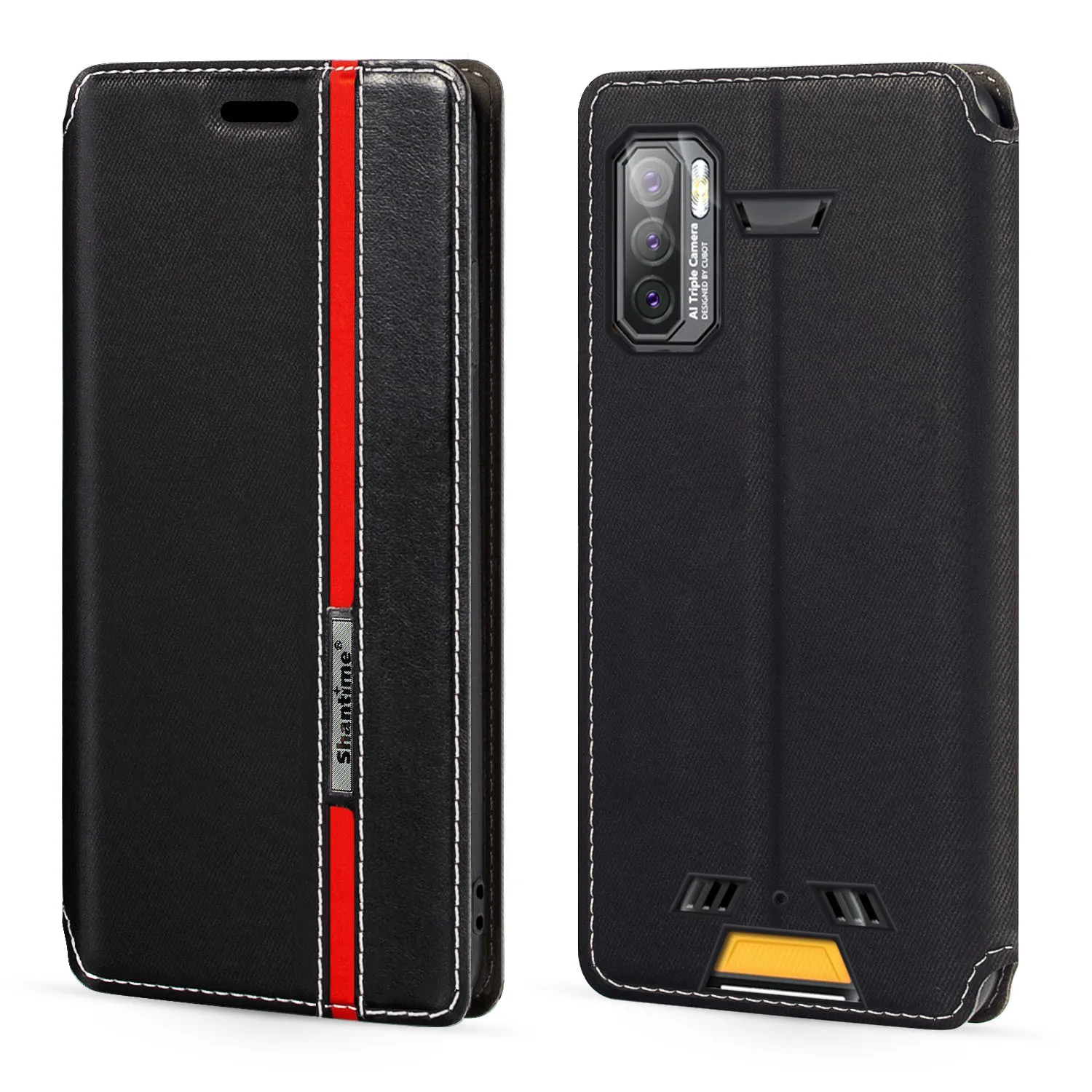 

For Cubot KingKong 5 Pro Case Fashion Multicolor Magnetic Closure Leather Flip Case Cover with Card Holder For Cubot KingKong 5