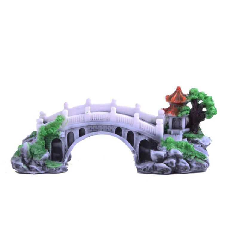 

Fish Tank Aquarium Accessories Jewelry Resin Bridge Ornaments Aquarium Landscaping Fish Tank Decoration Crafts Pet Supplies