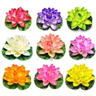 Реалистичное искусственное растение, 9 цветов, 17 см