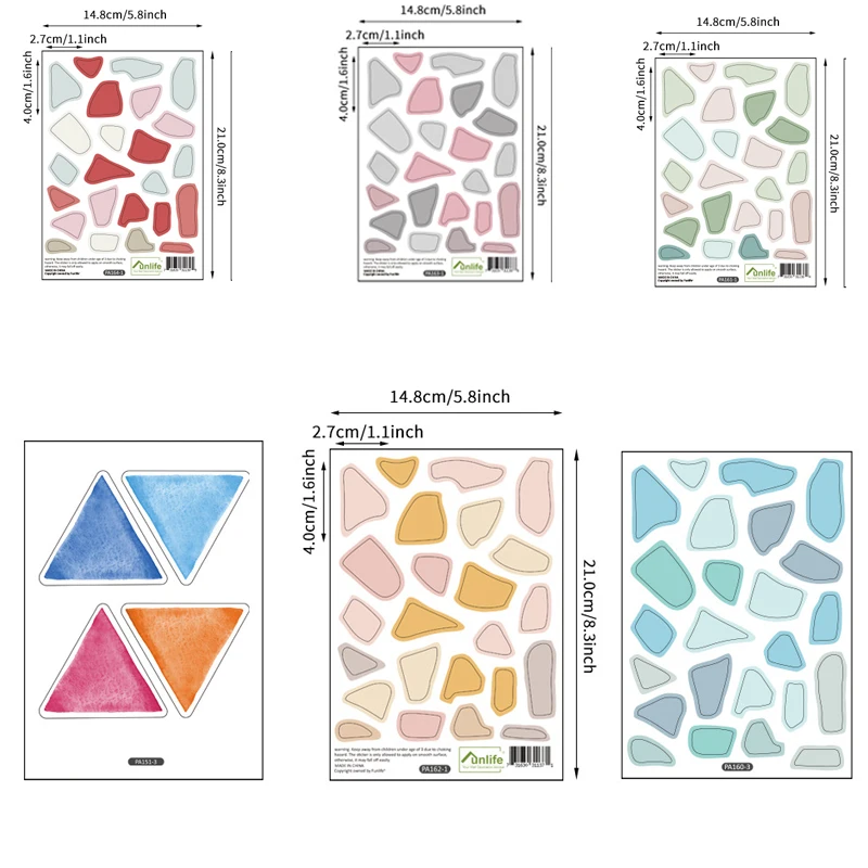 Funlife Детская фотография геометрический терраццо спальня съемные