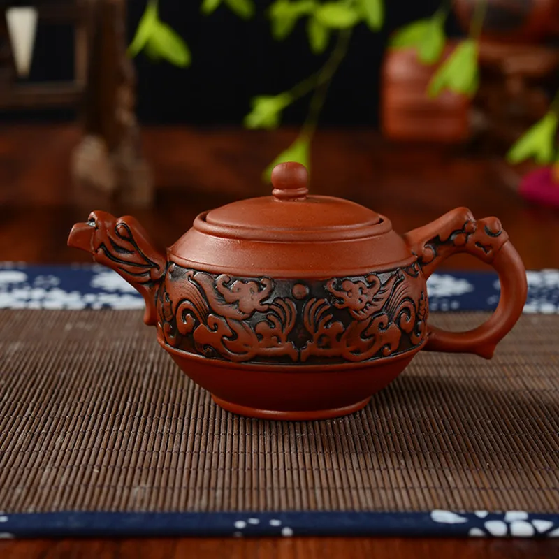 Yixing Zhu Ni фиолетовый песочный горшок чистый ручной сырье руда старинный чайник с