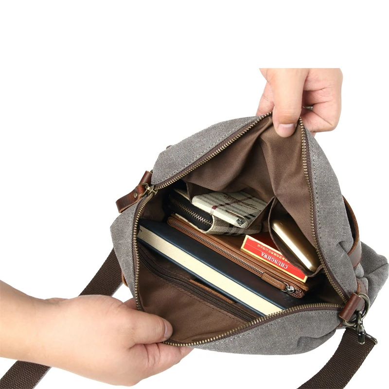 Мужская сумка-мессенджер рюкзак сумка через плечо трендовая для отдыха спорт