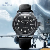 seagull watch pilot military watch simple three needle calendar watch automatic mechanical watch sports waterproof watch 6081