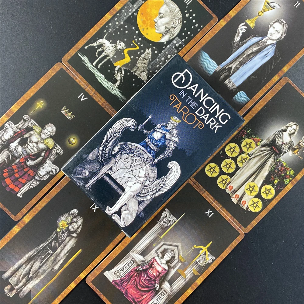 Танцующая в темноте Карта Таро террас Оракл карточка для гадания технические