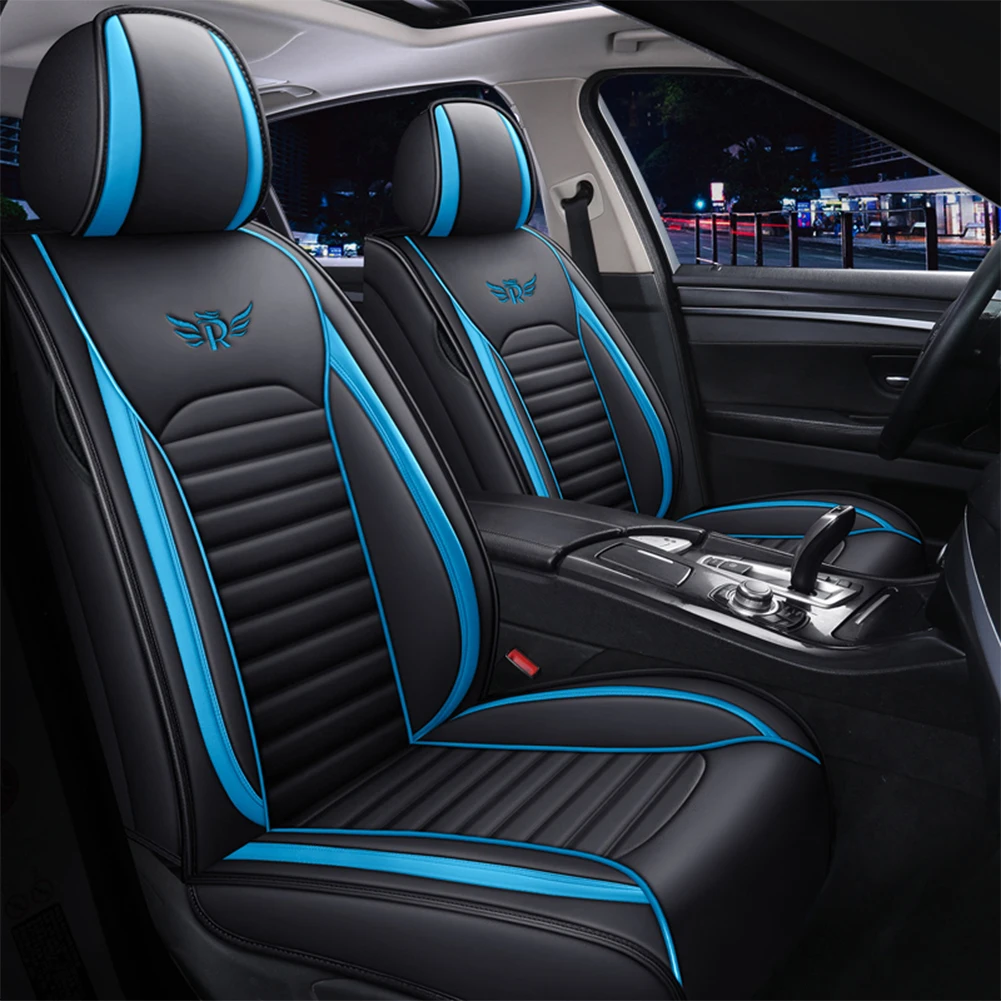 Кожаный чехол на автомобильное сиденье для Ford Focus mk2 mk3 2 3 mk1 Fiesta mk7 mondeo mk4 Kuga Ranger Fusion