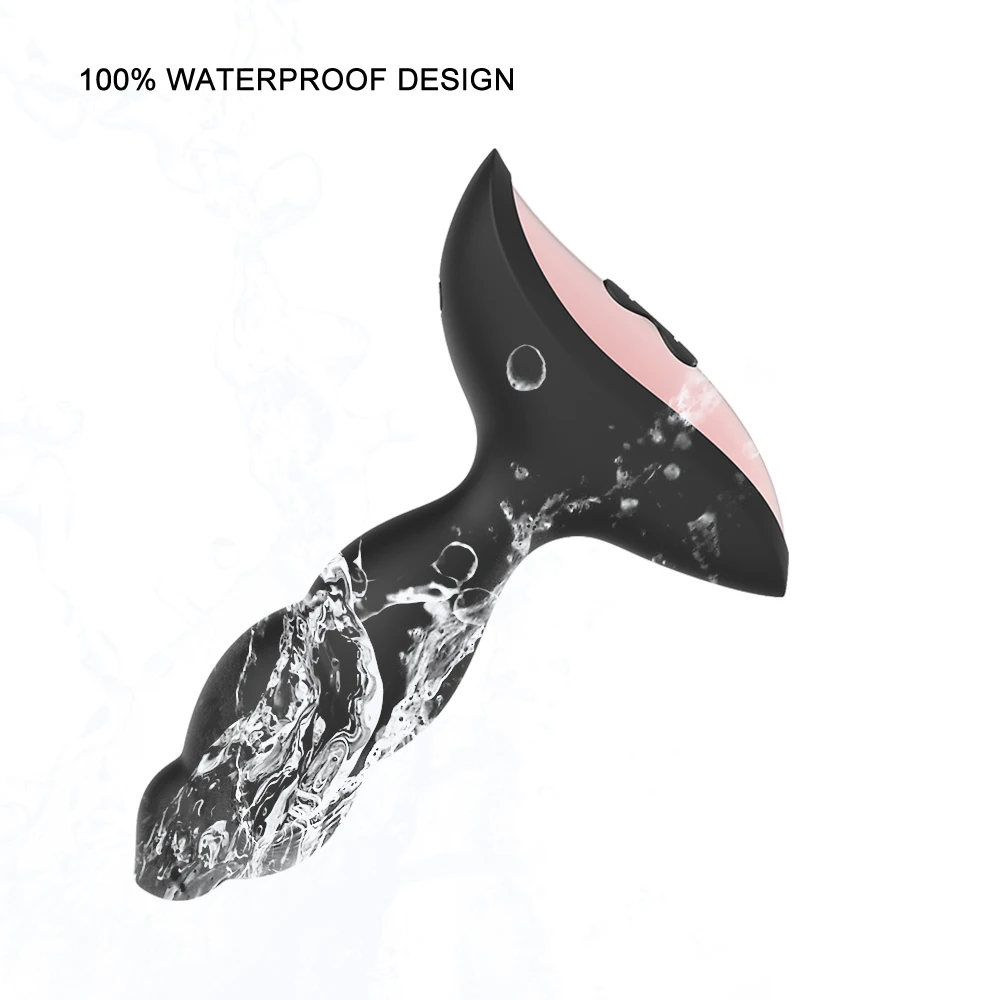 Беспроводной пульт дистанционного управления 10 скоростей Анальная пробка