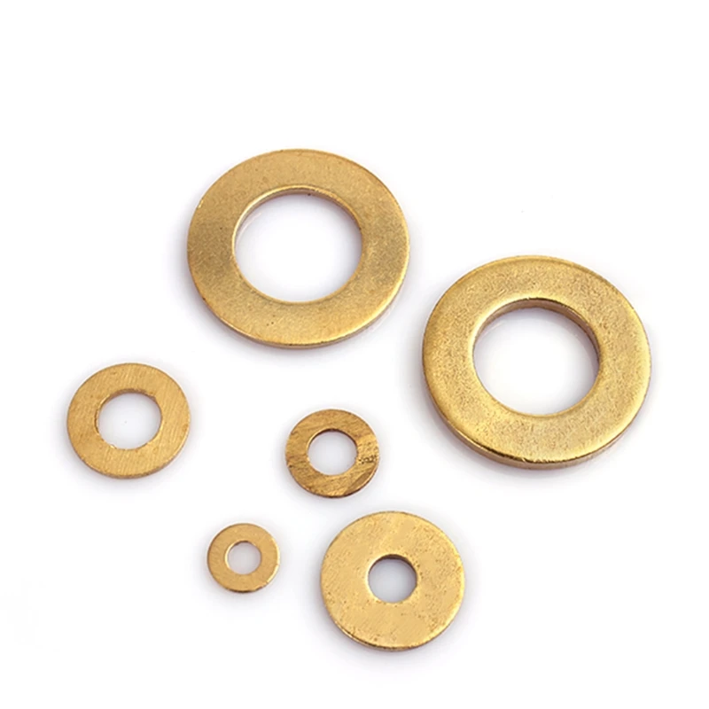 500Pcs/set M2 M2.5 M3 M4 M5 M6 M8 Meson Pad Sheet Metal Collar Brass Flat Plain Washer Gasket Kit | Наручные часы