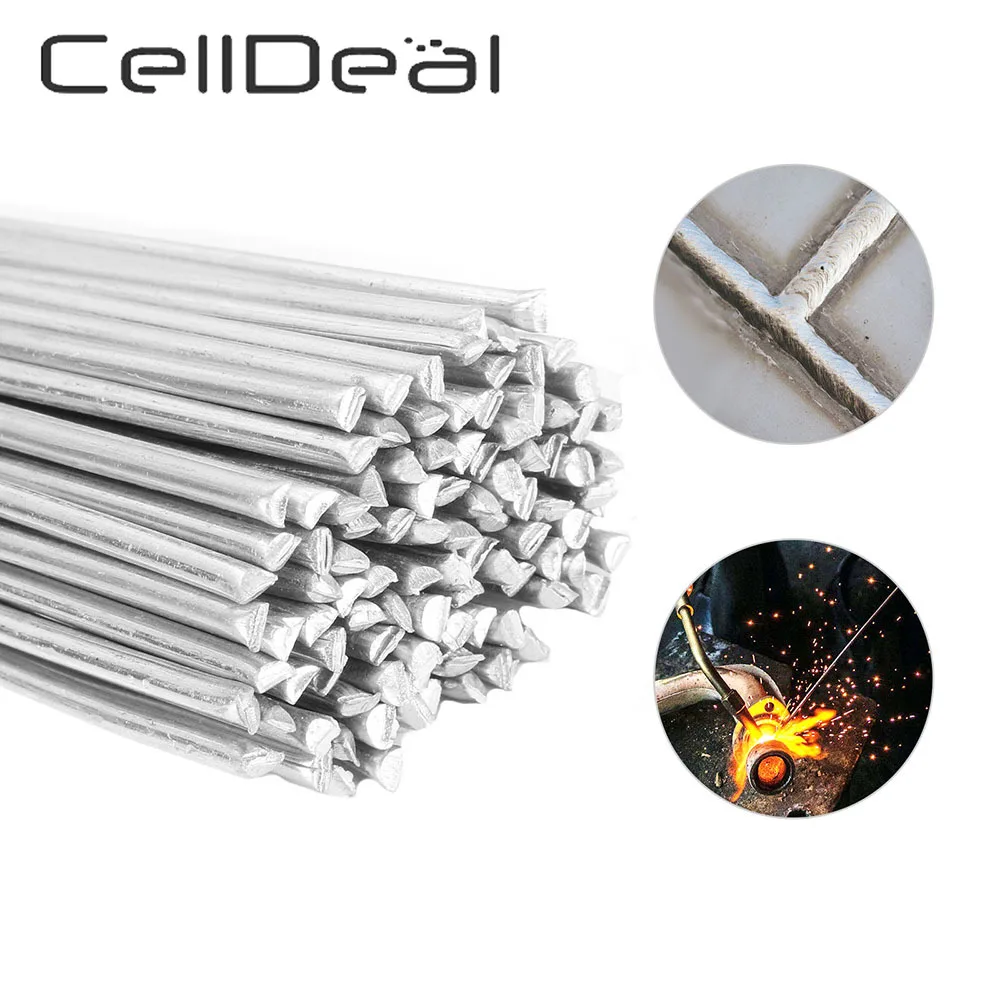 

10/20/30/50pcs Flux-Cored Aluminum Welding Wire 1.6/2.0mm 33/50cm Corrosion Resistance Low Temperature High Efficiency Easy Melt