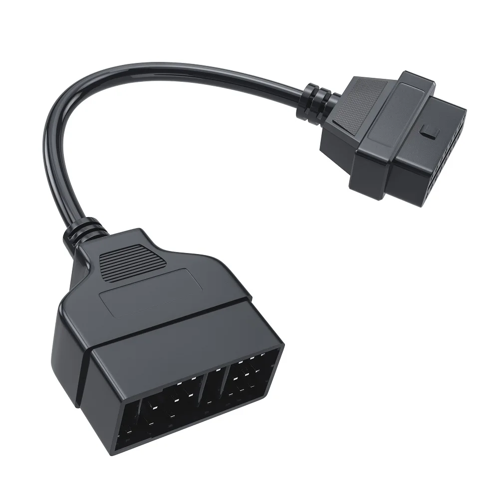 Новый OBD2 кабельный разъем для Toyota 22pin до 16pin Female OBDII адаптер диагностический