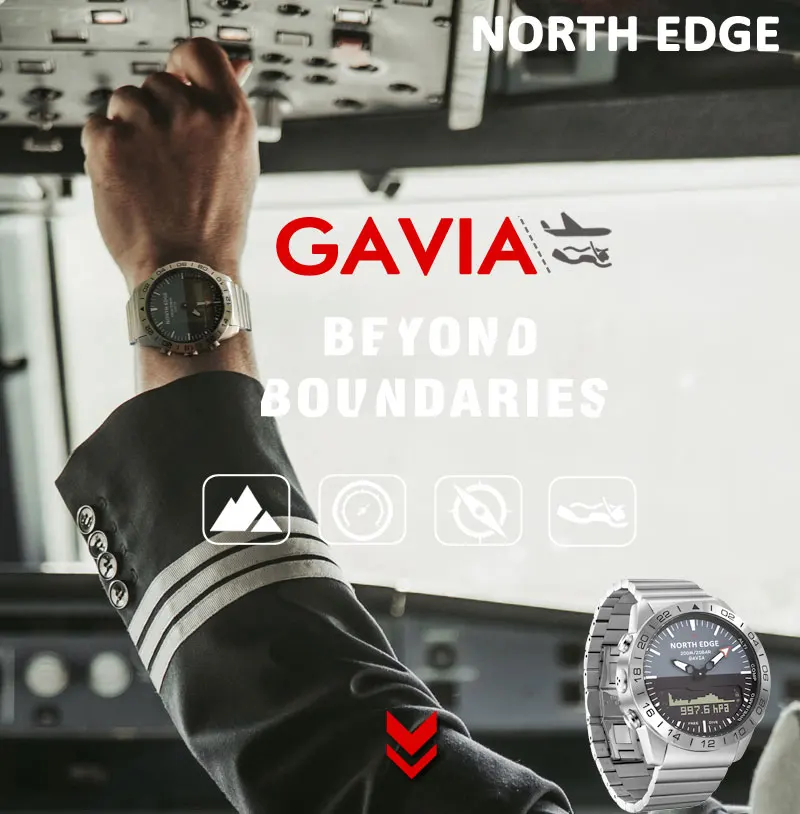 

Watches For Men Quartz Watch Black Military Date Watch Altimeter Barometer Diving Waterproof Reloj Hombre Sport Male Hour Clock