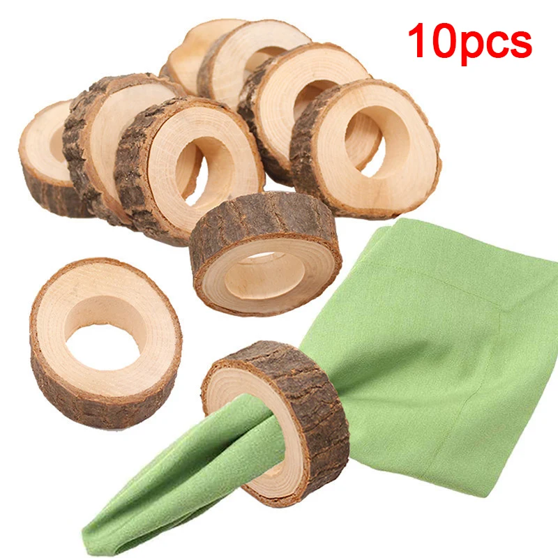 10 шт бар отеля держатели свадебные деревянные принадлежности круг Ремесло
