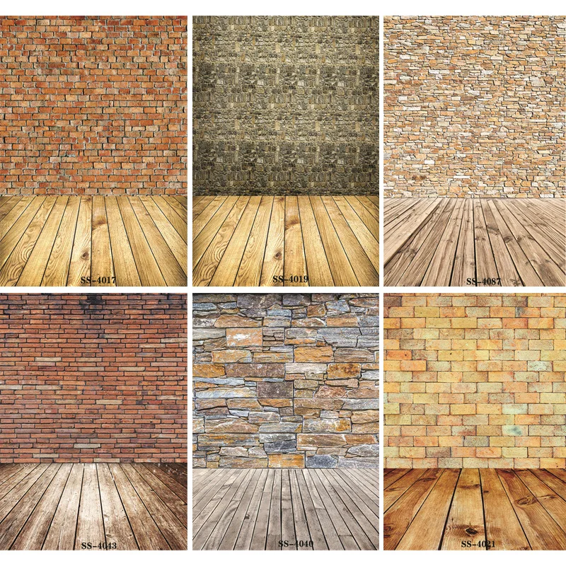 

Vinyl Custom Photography Backdrops Brick Wall Theme Photo Studio Background 20026SS-06