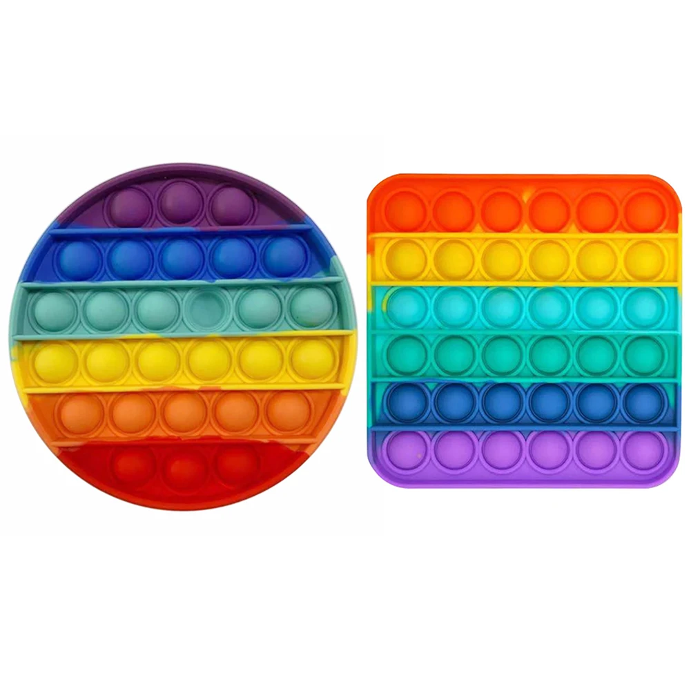 

Funny Push Bubble Fidget Toy Antistress Toys For Adult Kid Push Bubble Fidget Sensory Toy Autism Needs Squishy Stress Reliever