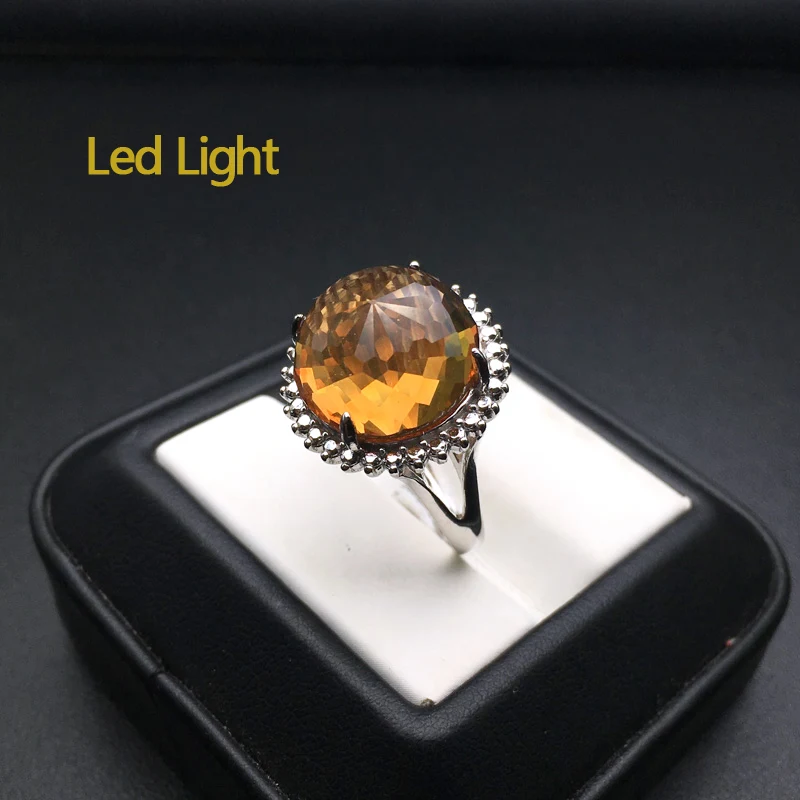 Женские кольца с зултанитом CSJ Новые Вечерние из стерлингового серебра 925 пробы