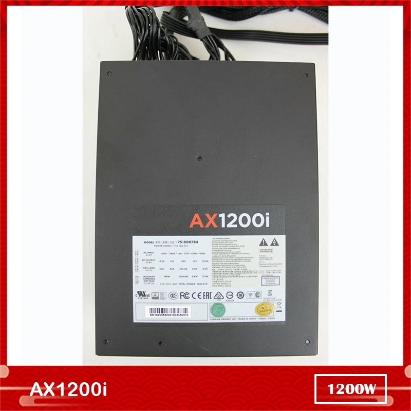 

For New Power Supply for AX1200i 1200W 100% Test Before Shipment