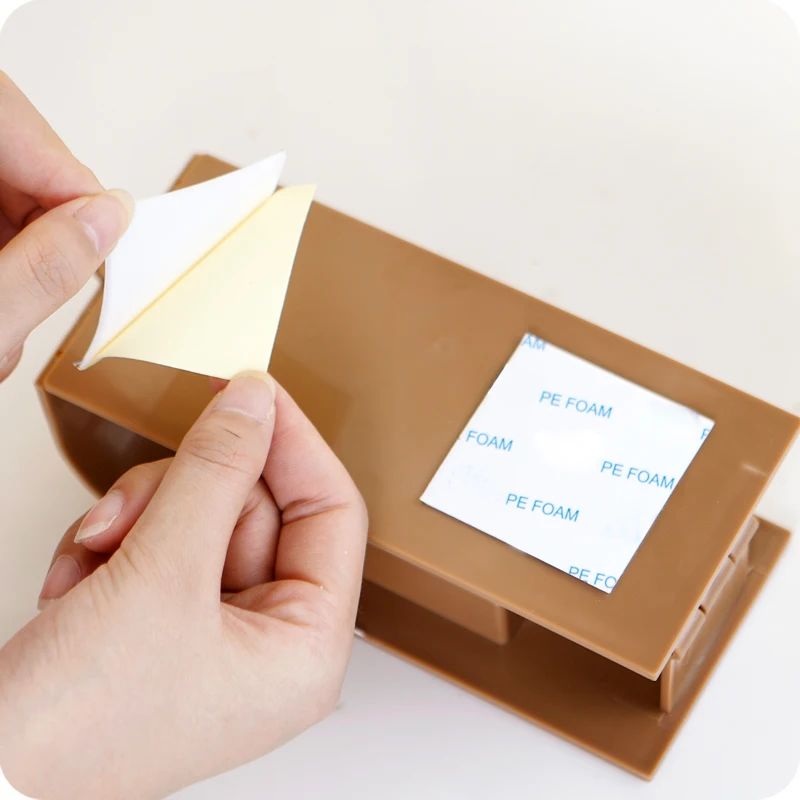 Креативный пластиковый самоклеящийся держатель для ключей с магнитами на дверь