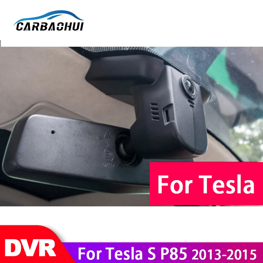 

Car DVR Wifi Video Recorder Dash Cam Camera For Tesla S P85 2013-2017 high quality Night vision full hd