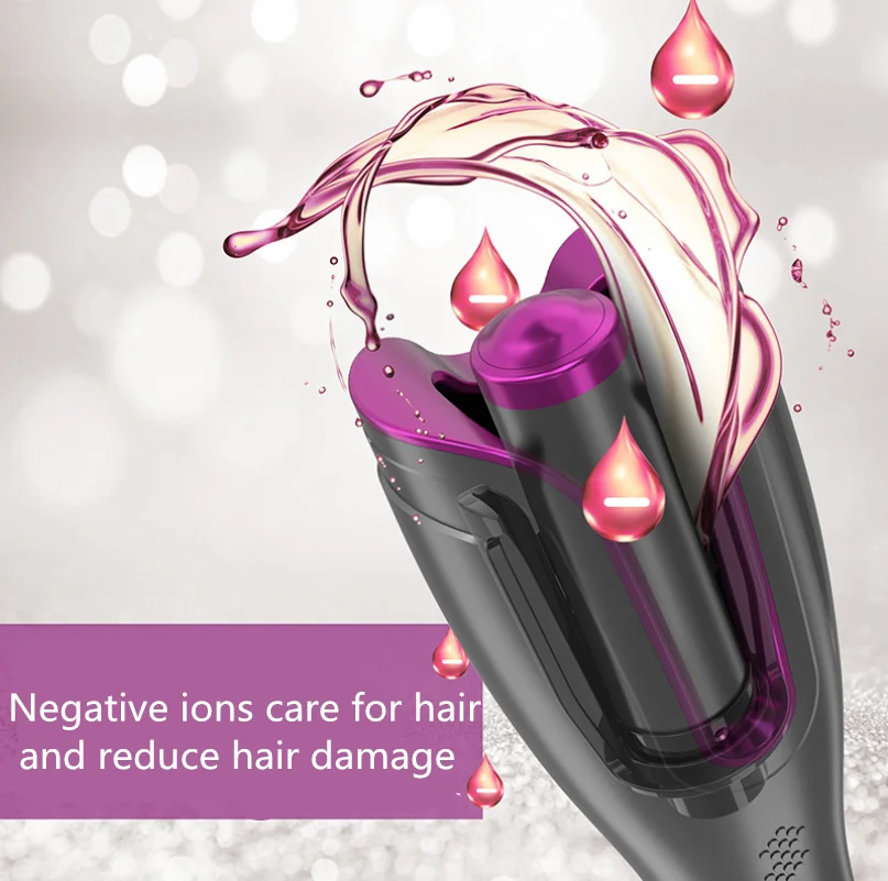 Кератиновая керамическая Автоматическая Плойка для волос 8S 10S 12S левой и правой