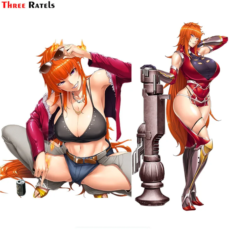 

Наклейка для кузова автомобиля Three Ratels F605 Kamimura Maika Taimanin, наклейка для ноутбука