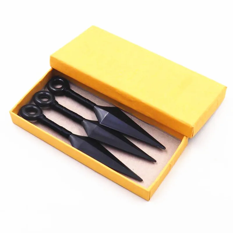 3 шт. аниме Ninja Kunai Shuriken Метательное оружие реквизит Косплей игрушка - купить по