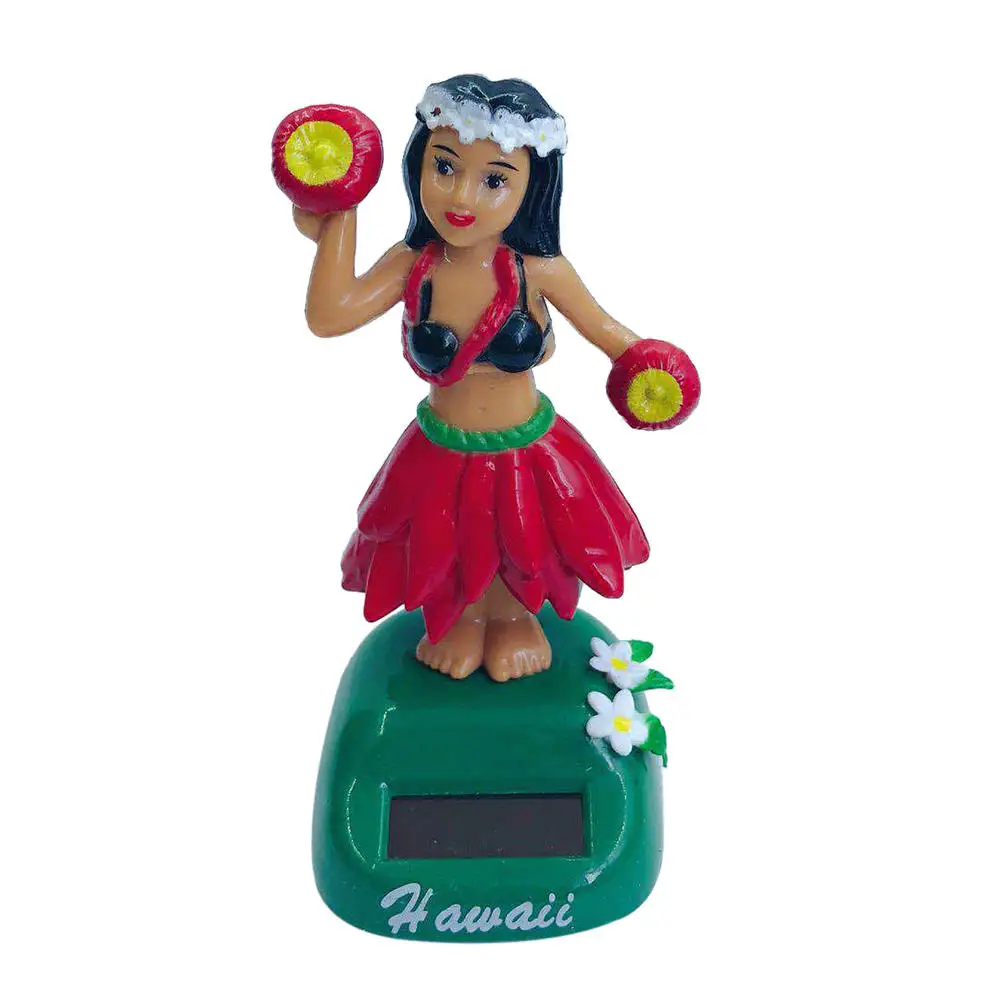 

Car Ornament Car Decoration Dancing Doll Car Accessories Solar Power Toy Shaking Head Hawaii Swinging Animated Girl Car-styling