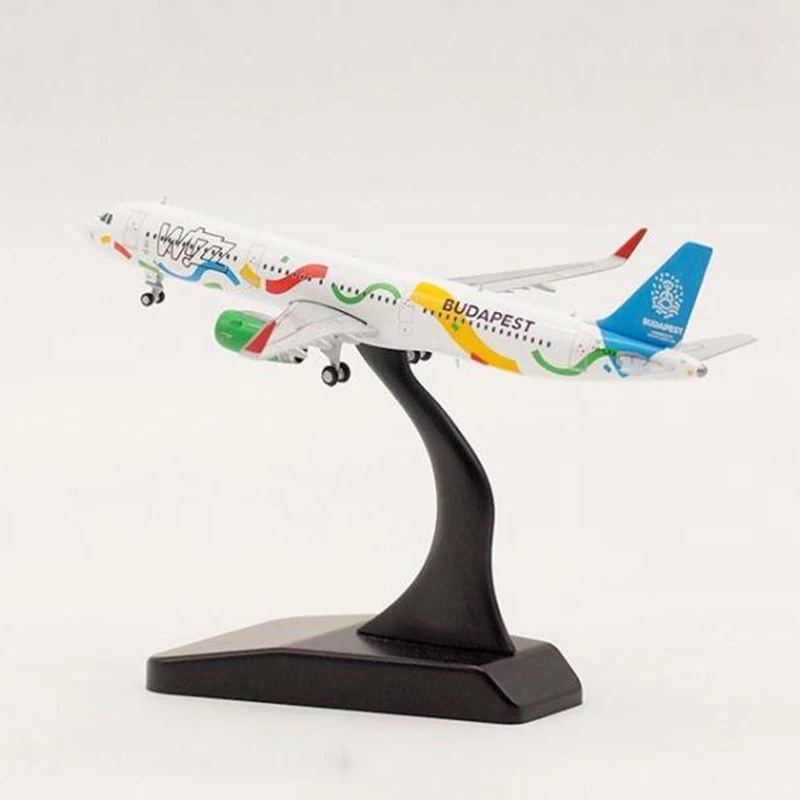 1:400 масштаб Airbus A321 WIZZ венгерские авиалинии сплав самолетов модели самолета самолет дисплей Модель Коллекционная игрушка