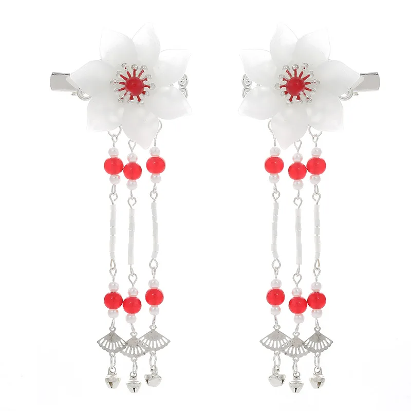 

Using ancient costume and coloured glaze hairpin hair women hair clasp step shake tassel female temperament of restoring ancient