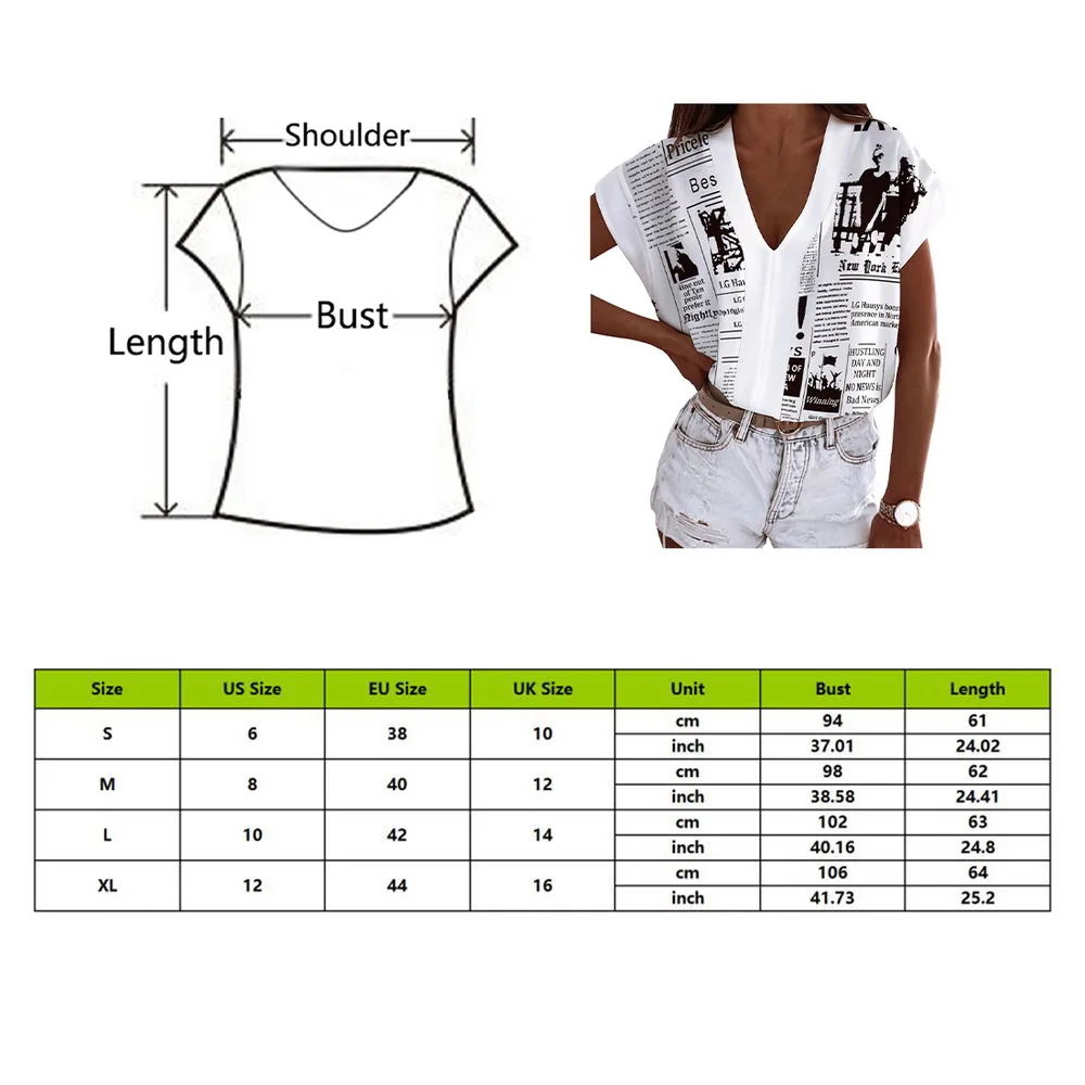 

Retro Pattern Printed Women Blouses and Tops Spring V Neck Short Sleeve Office Lady Shirt Pullover Autumn Loose Streetwear Blusa