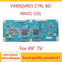 v490qvr01 ctrl bd 49v01 c01 49 t con board suitable for 49 tv logic board origional product tv 65 inch profesional test board