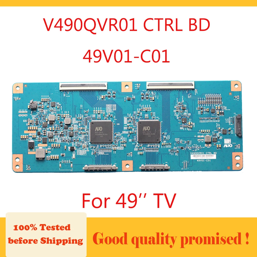 V490QVR01 CTRL BD 49V01 C01 49 ''T Con плата подходит для 49&quot ТВ логическая оригинальный