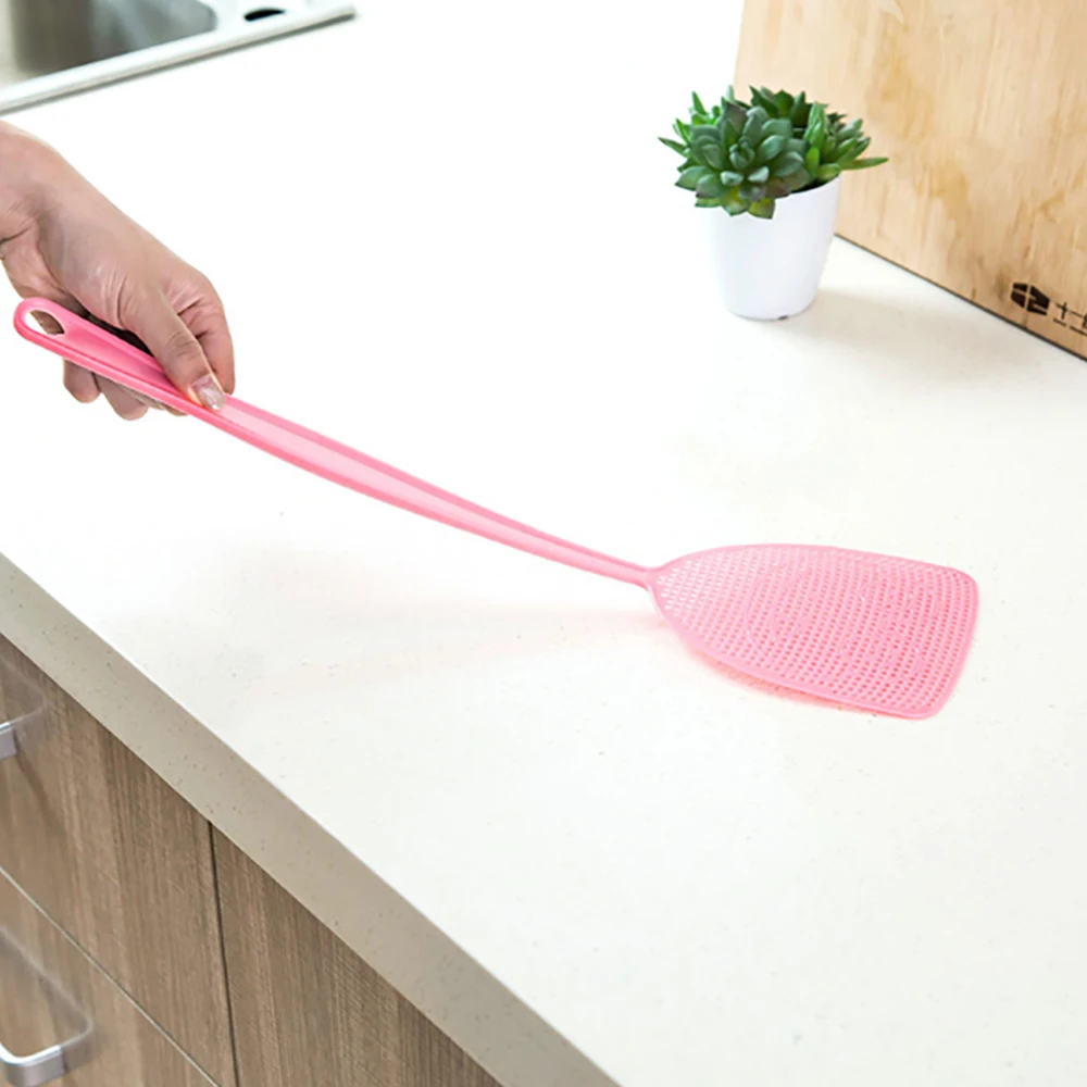 Cartoon Fly Swatter Kitchen Killer Home Outdoor Swatters Handheld Bug for Flies Insect Trap Mosquito Pest Control | Дом и сад